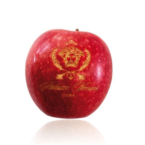 Réalisation Gravure sur pomme pour hôtel Moselle