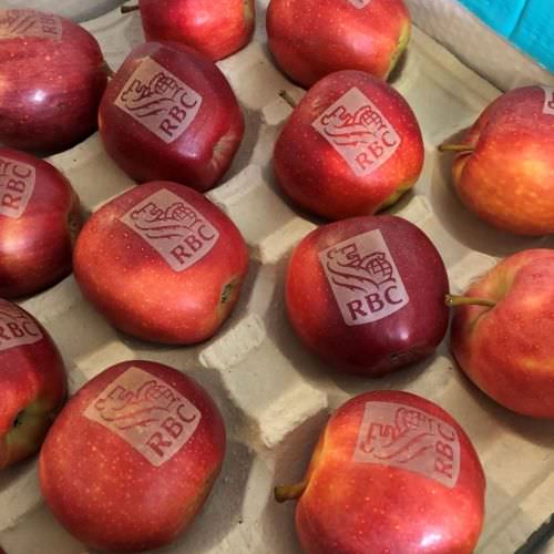 Réalisation Pommes personnalisées gravées Moselle