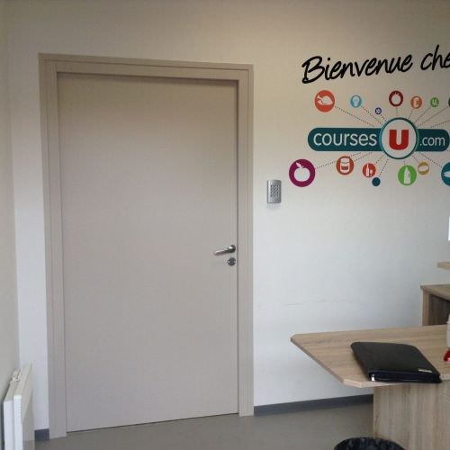 Réalisation Adhésifs pour supermarché Moselle