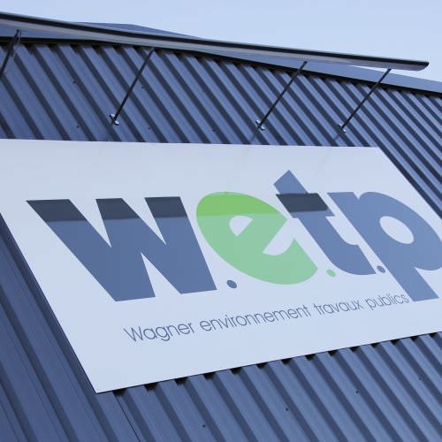 Réalisation Enseigne en dibond Moselle