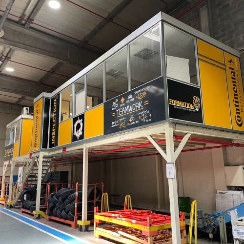 Voir le projet Habillage de bureaux Réalisation Habillage de bureaux Moselle