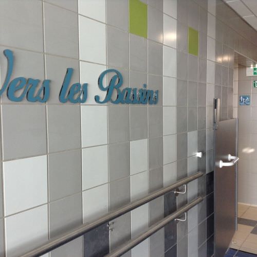 Réalisation Lettrage en plexiglas Moselle