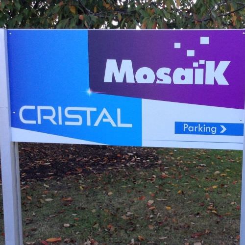 Réalisation Caisson signalétique Moselle