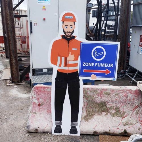 Voir le projet Personnage Signalétique de sécurité Réalisation Personnage Signalétique de sécurité Moselle