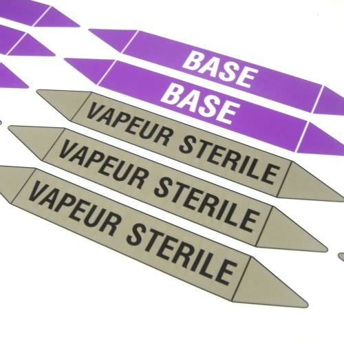 Voir le projet Etiquettes Marqueurs de tuyauterie Réalisation Etiquettes Marqueurs de tuyauterie Moselle