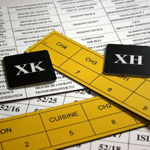 Réalisation Plusieurs étiquettes acryliques Moselle