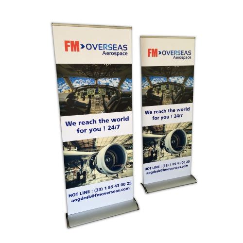 Réalisation Bâche Roll-up Moselle