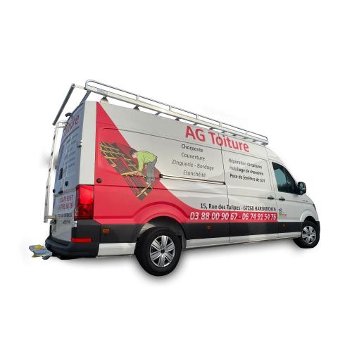 Voir le projet Marquage camionnette Harskirchen Réalisation Marquage camionnette Harskirchen Moselle