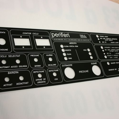 Réalisation Synoptique acrylique Moselle