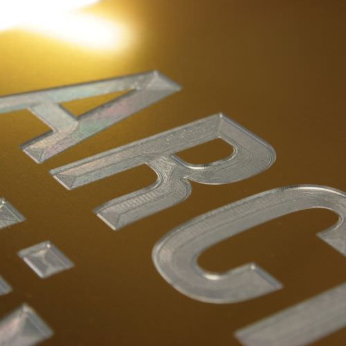 Réalisation Plaque professionnelle en aluminium doré Moselle