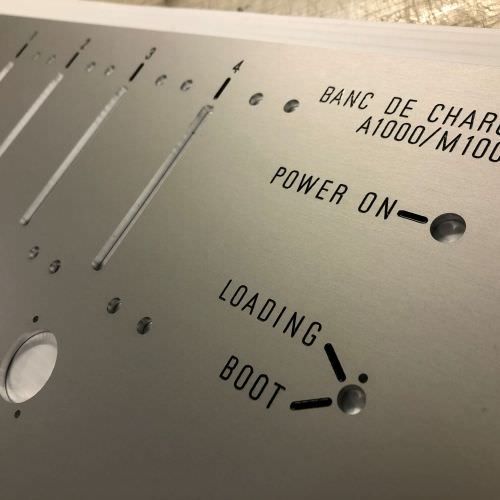 Réalisation Synoptique aluminium Moselle