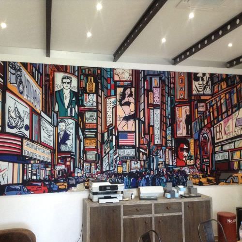 Réalisation Toile tendue décorative Moselle