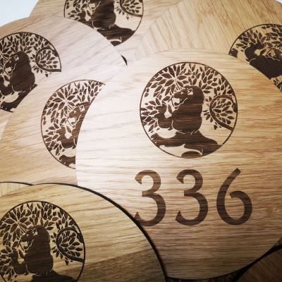 Signalétique en bois